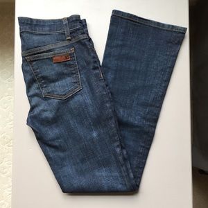 Joe's petite bootcut jeans W25 mid-rise